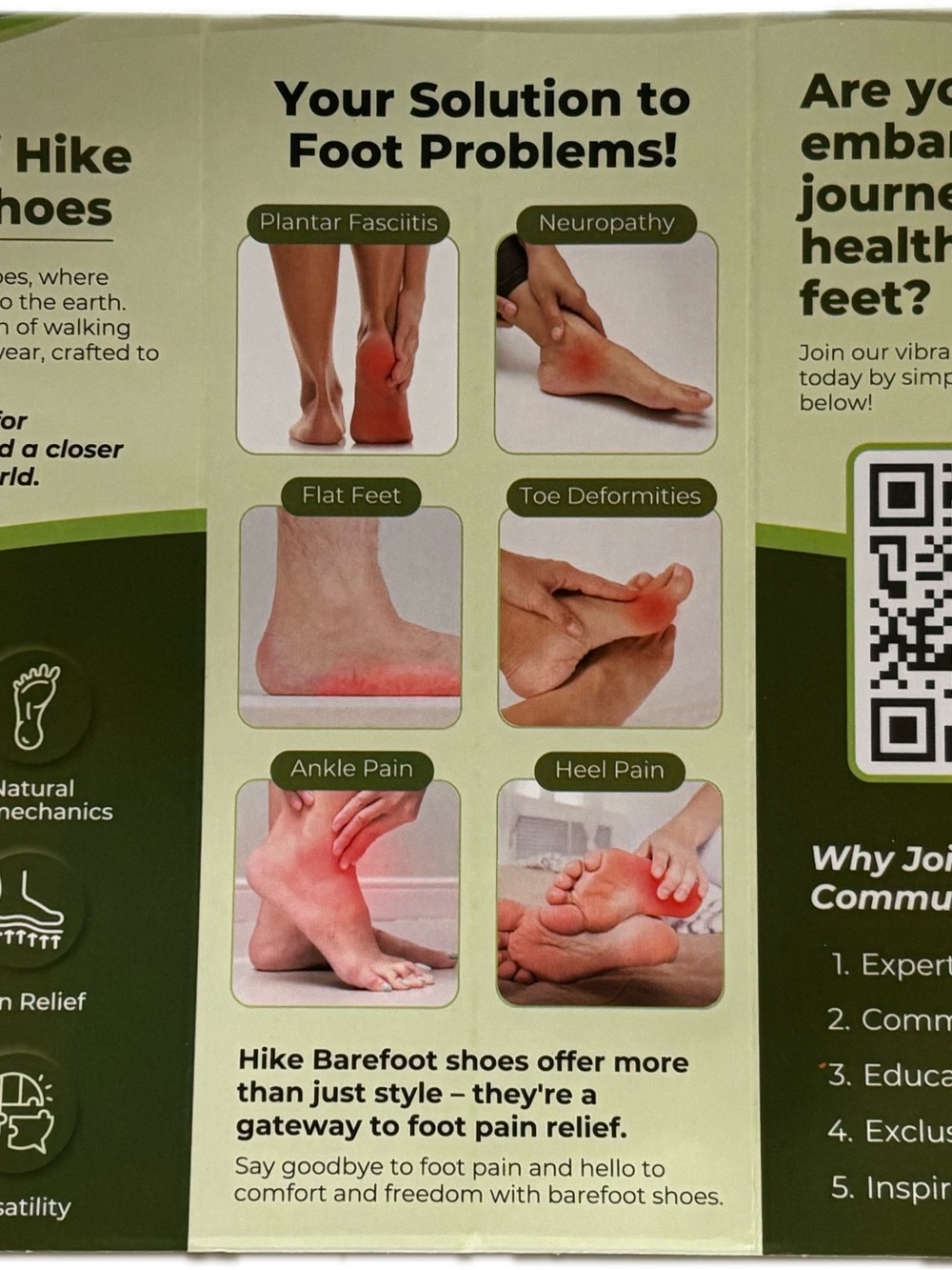 HF Stride Barefoot Sneakers | Wide Toe Box | Men’s 12–12.5 / Women’s 10–10.5 - Picture 10 of 14